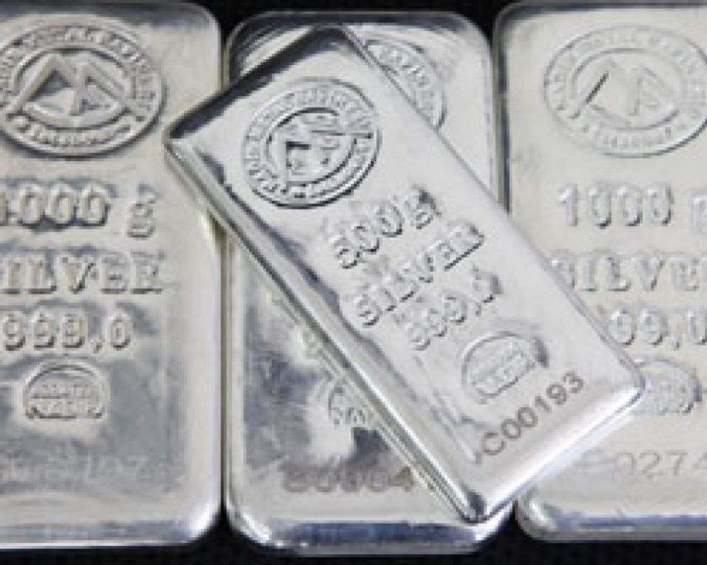 Foto: El precio de la plata cae a mínimos de abril