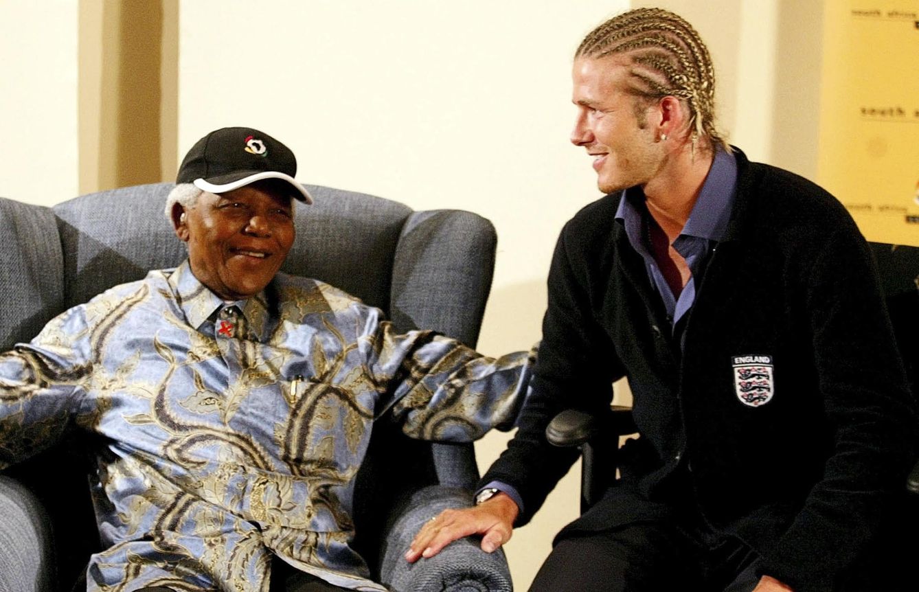 Con él empezó todo (con Beckham, no con Mandela). (Reuters/Juda Ngwenya)