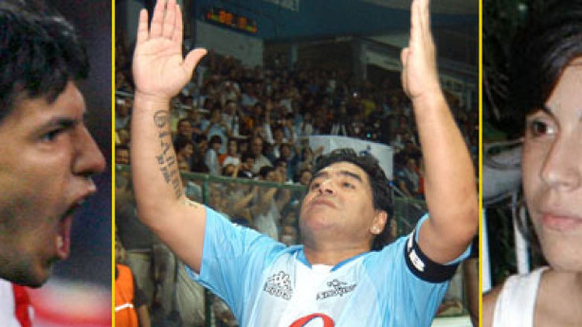 Kun' Agüero, el yerno de Maradona