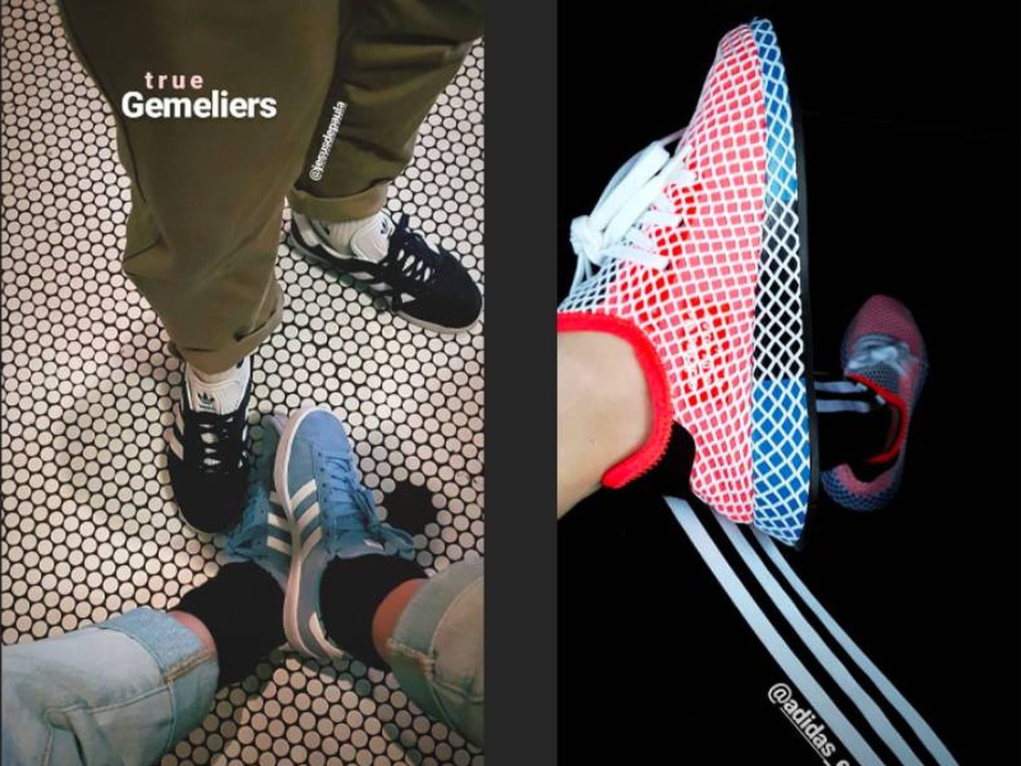 La marca Adidas también figura entre sus esenciales. (Instagram)