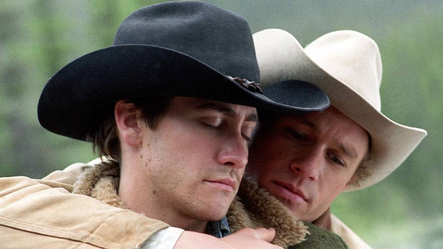 Fotograma de 'Brokeback Mountain', una de las películas pioneras en representar la homosexualidad. 