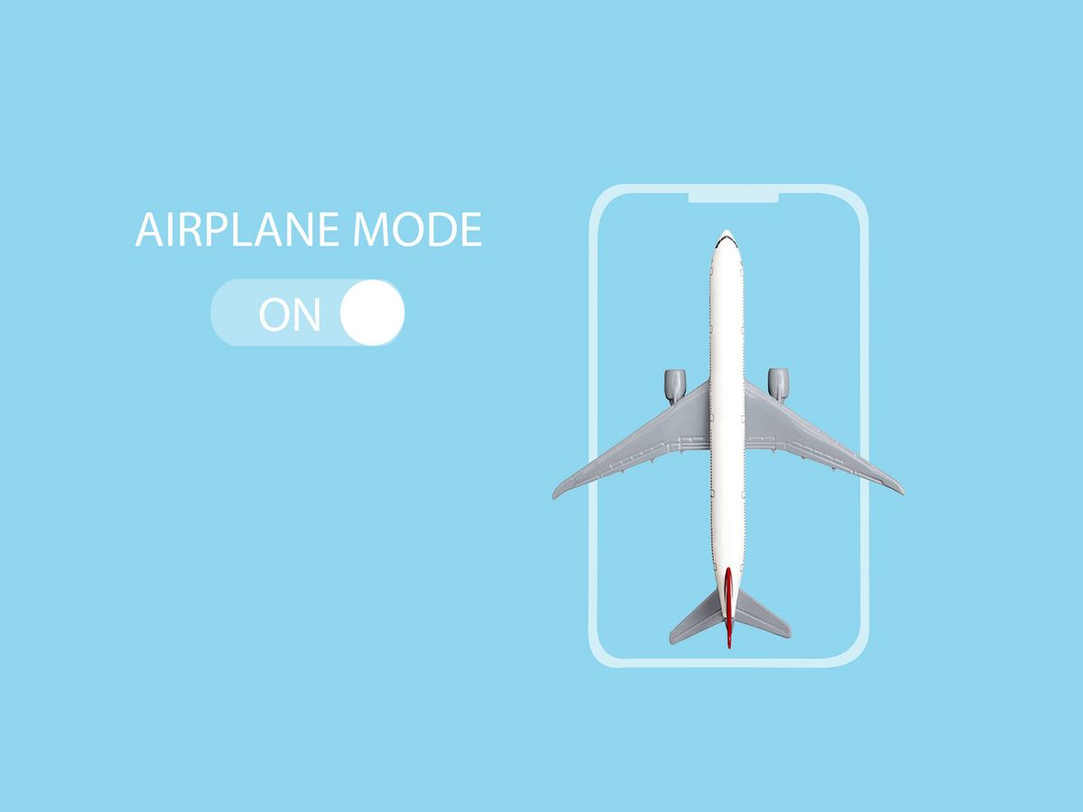 Foto: Esta es la verdadera razón para activar el modo avión cuando vuelas. (Fuente: iStock)