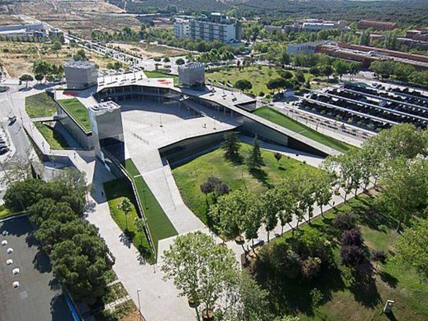 Campus de la Universidad Autónoma de Madrid a vista de pájaro. (Archivo)