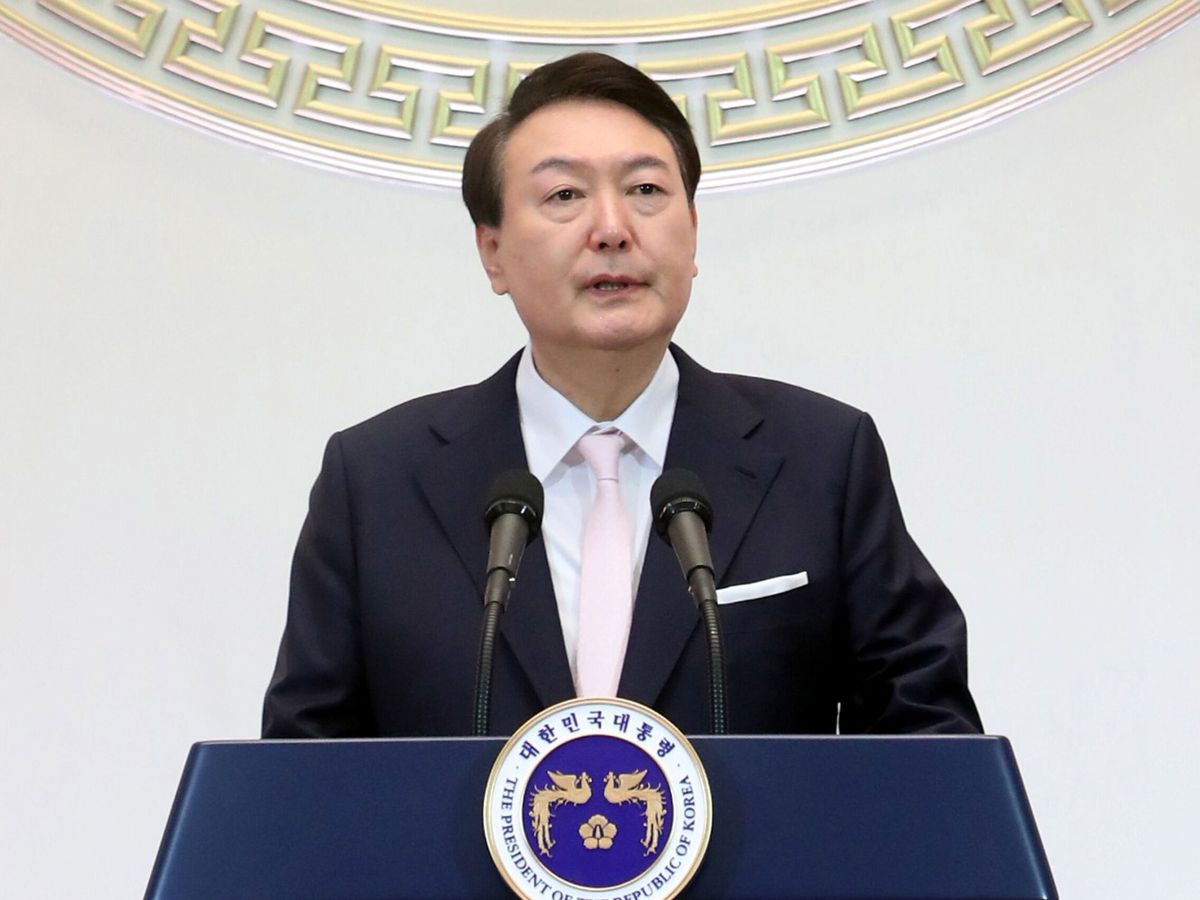 Foto: El presidente de Corea del Sur, Yoon Suk Yeol. (EFE)