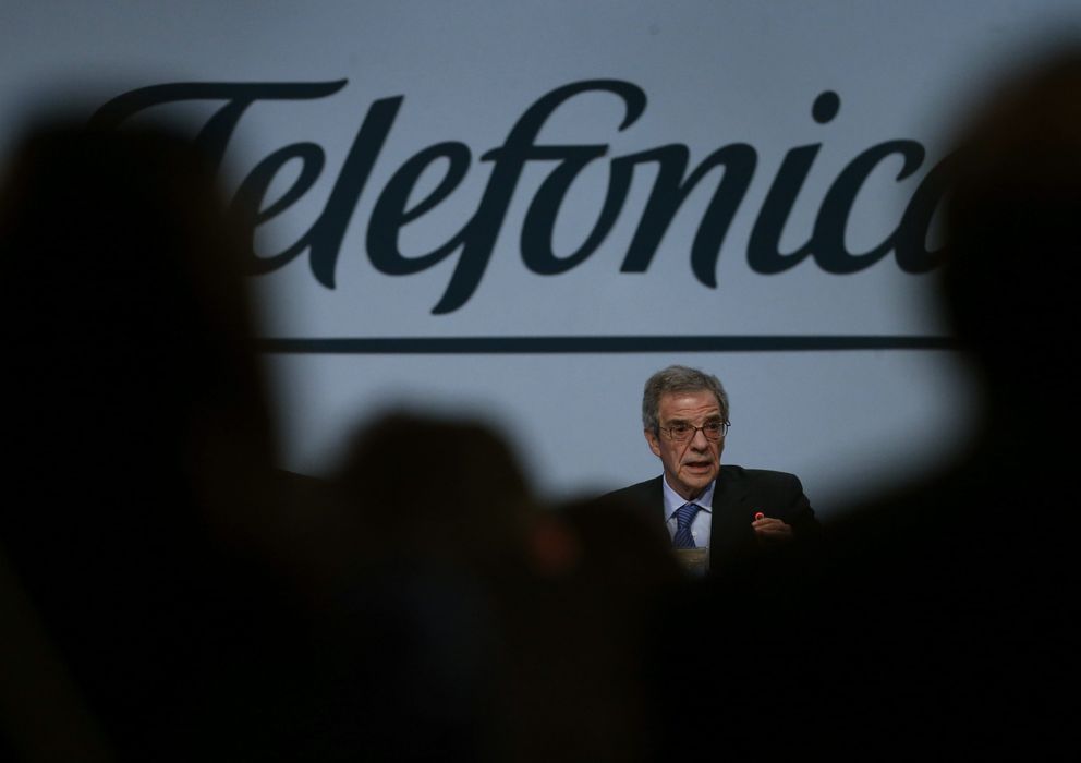 Foto: César Alierta, el presidente de Telefónica (EFE)