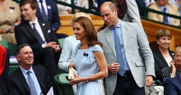 Foto: Los duques de Cambridge en Wimbledon 2019. (Getty)
