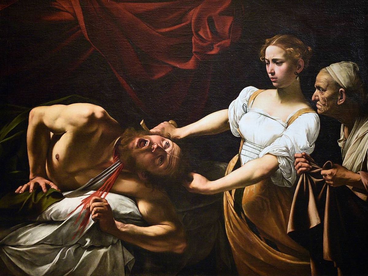 Foto: 'Judit y Holofernes', en un cuadro de Caravaggio. (C.C.)