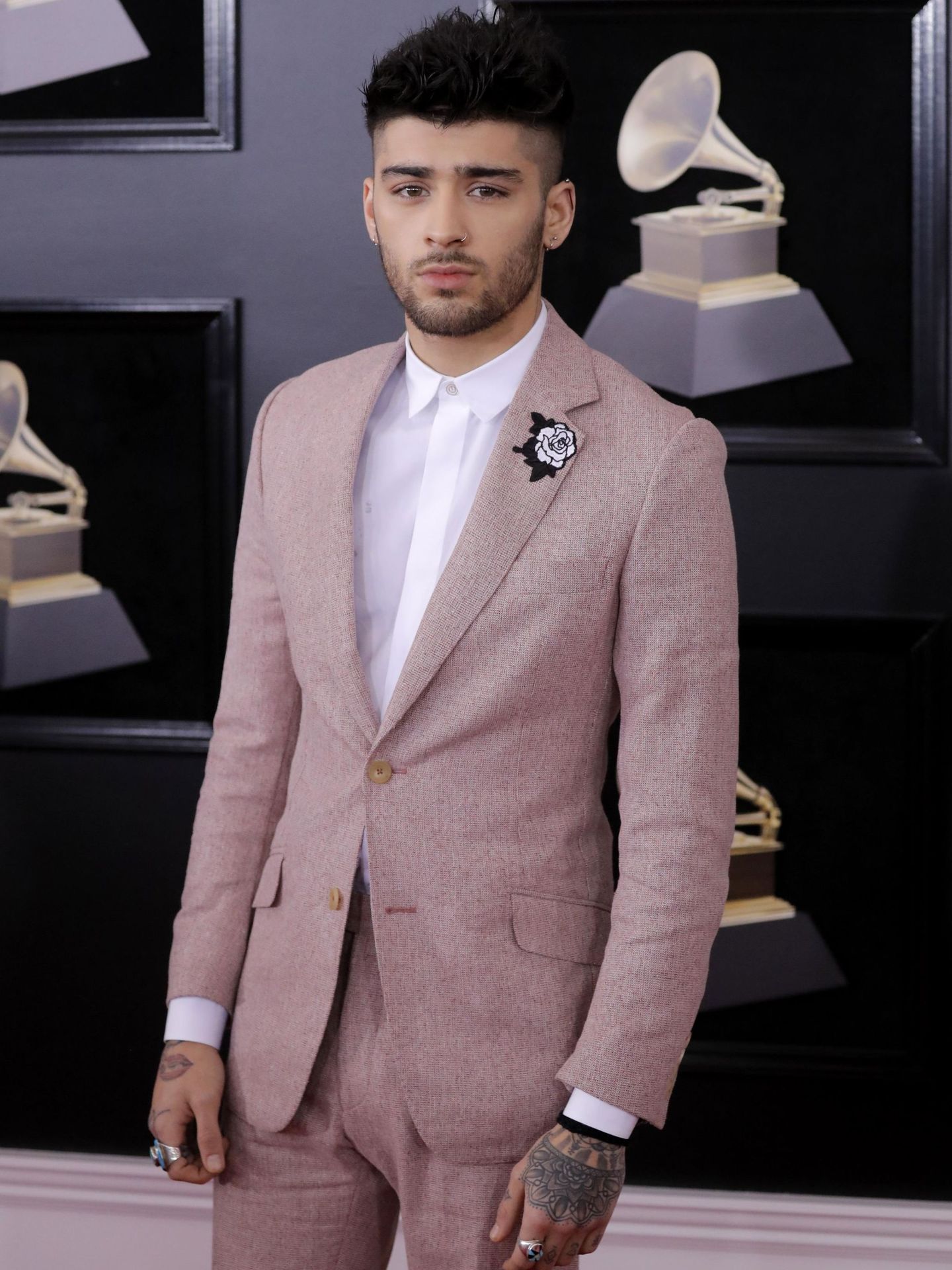 Zayn Malik, en los Grammy. (Reuters)