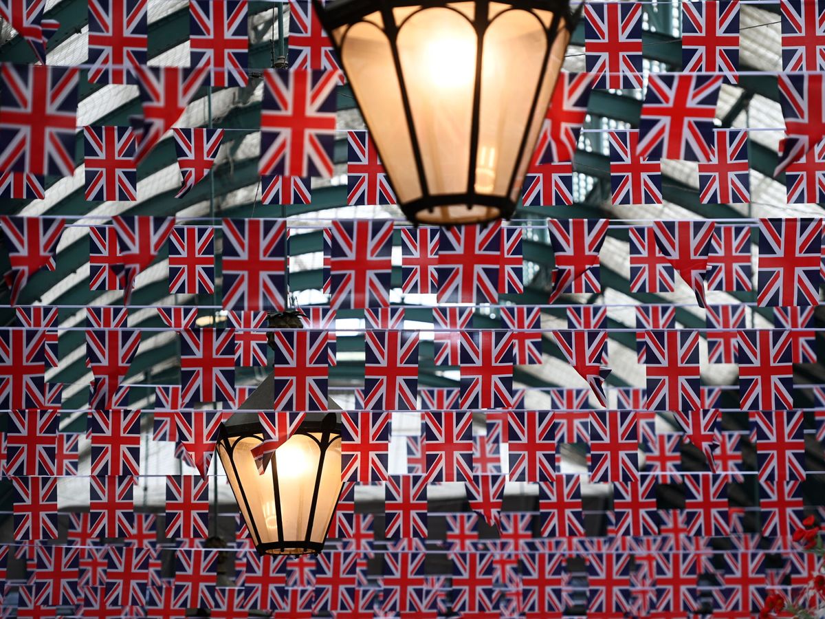 Foto: Banderas de Gran Bretaña en Londres