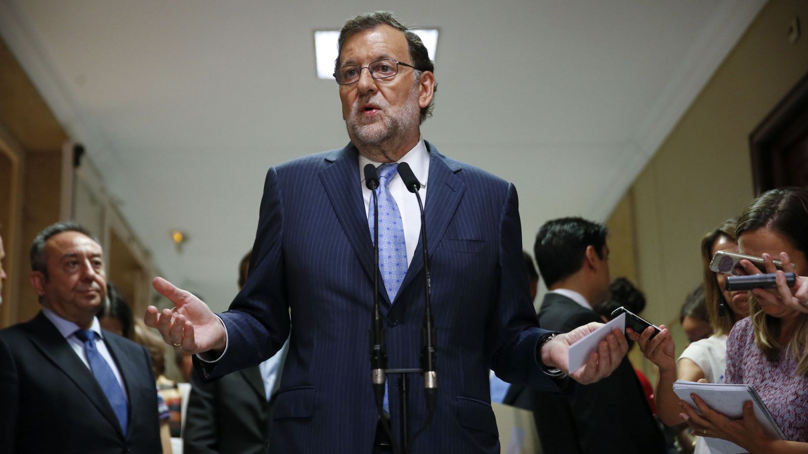 Foto: Rajoy ha preferido no hablar sobre el informe publicado ayer en Reino Unido de la guerra de Irak(EFE)