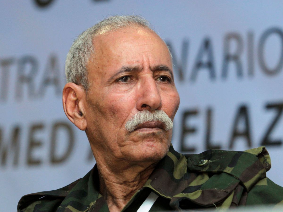 Foto: Brahim Ghali, líder del Frente Polisario. (Reuters)