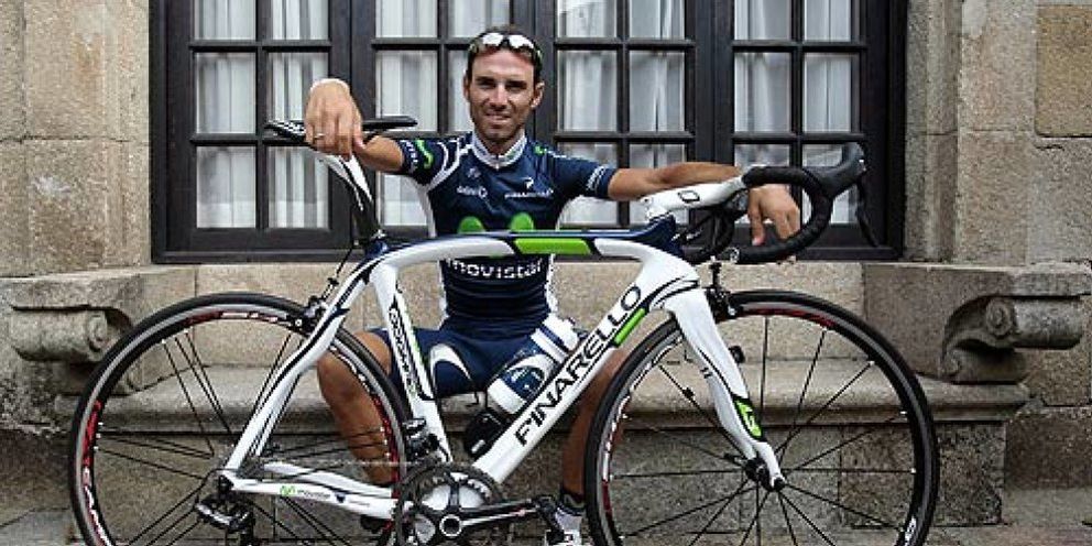 Foto: Alejandro Valverde ve a Contador "un poco nervioso"
