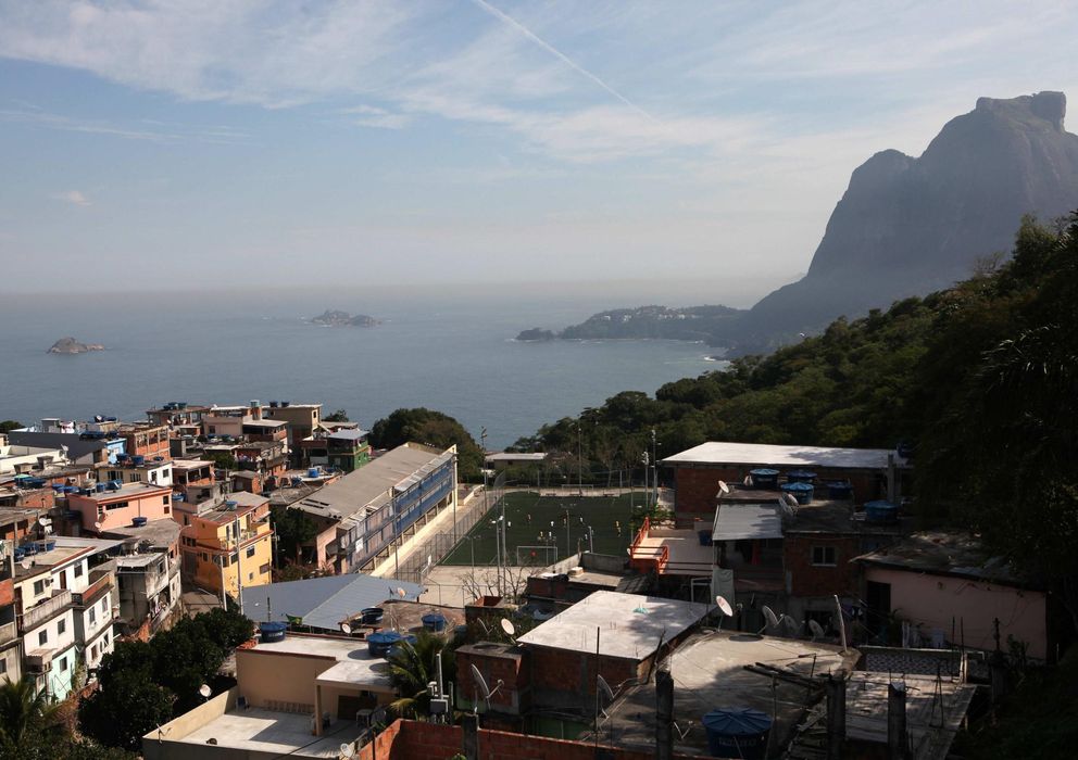 Foto: Favela Vidigal de Río de Janeiro (Efe)