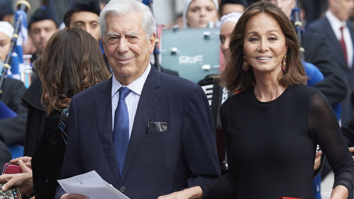 Isabel Preysler y Mario Vargas Llosa, en 2018. (Getty)