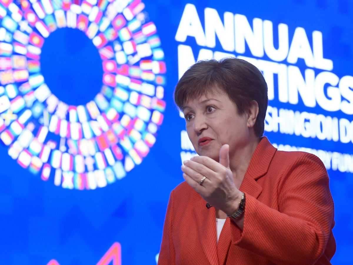 Foto: La presidenta del FMI, Kristalina Georgieva. (EFE)