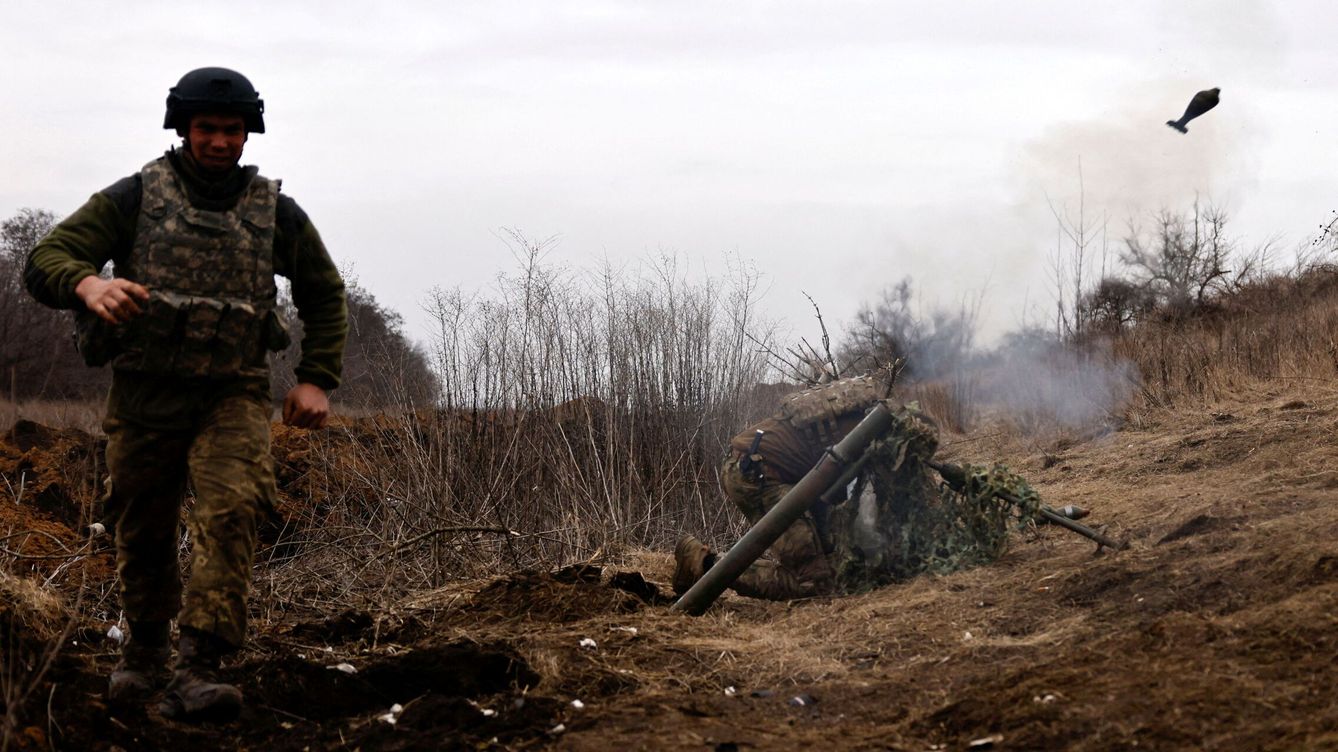 Foto: Soldados ucranianos en la región de Donetsk, Ucrania. (Reuters/Violeta Santos Moura)