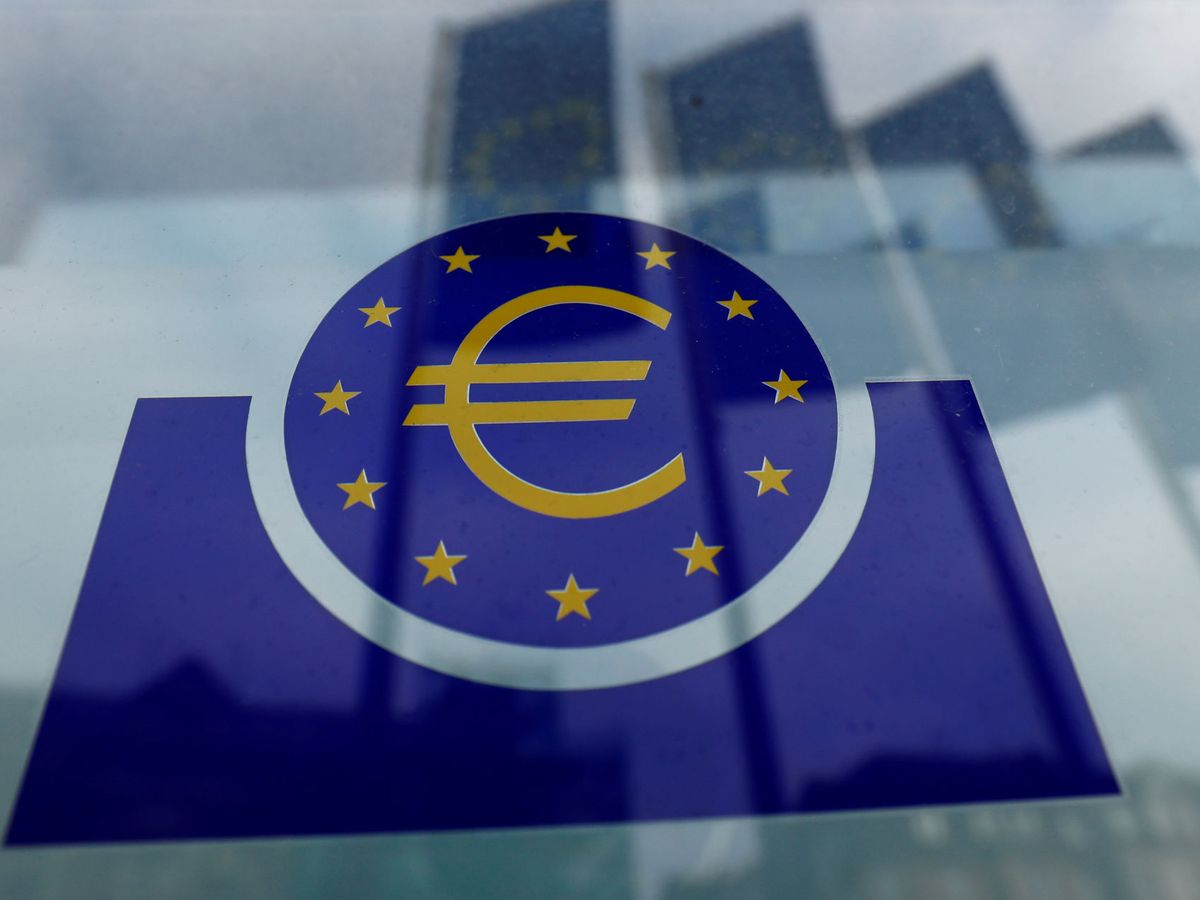 Foto: Logo del Banco Central Europeo. (Reuters)