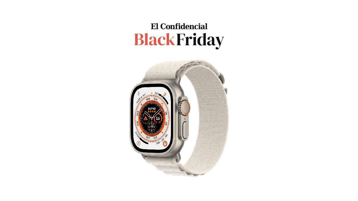 El Apple Watch Ultra GPS con descuento del 11% en Black Friday