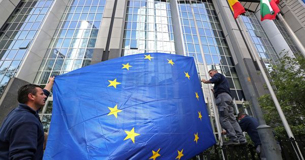 Foto: Bandera de la Unión Europea. (Reuters)