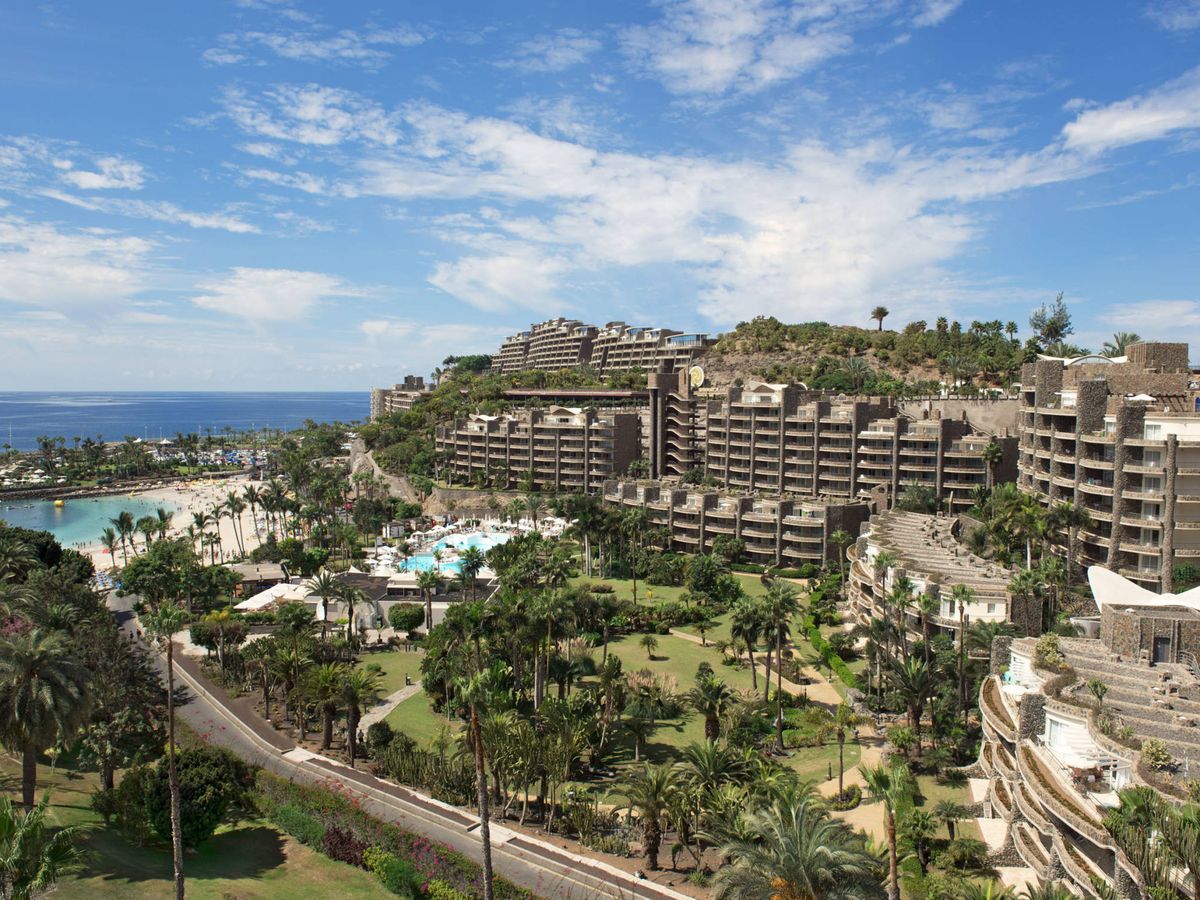Foto: Complejo hotelero de Anfi del Mar, en Mogán (Gran Canaria).