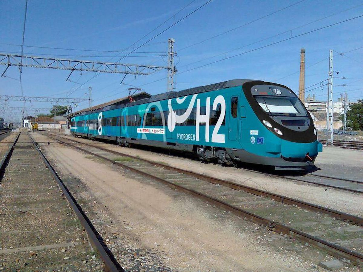 Foto: El proyecto del tren de hidrógeno involucra a varias compañías, como CAF y Renfe. (FCH2RAIL)
