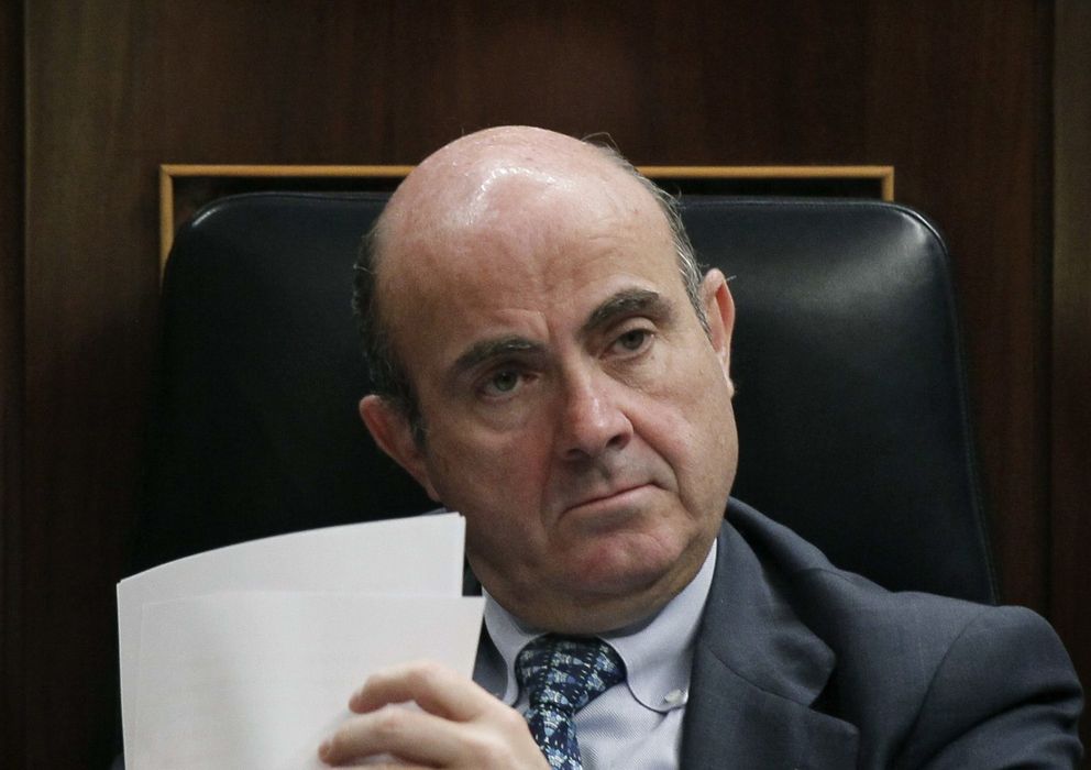 Foto: Luis de Guindos, ministro de economía (Efe).
