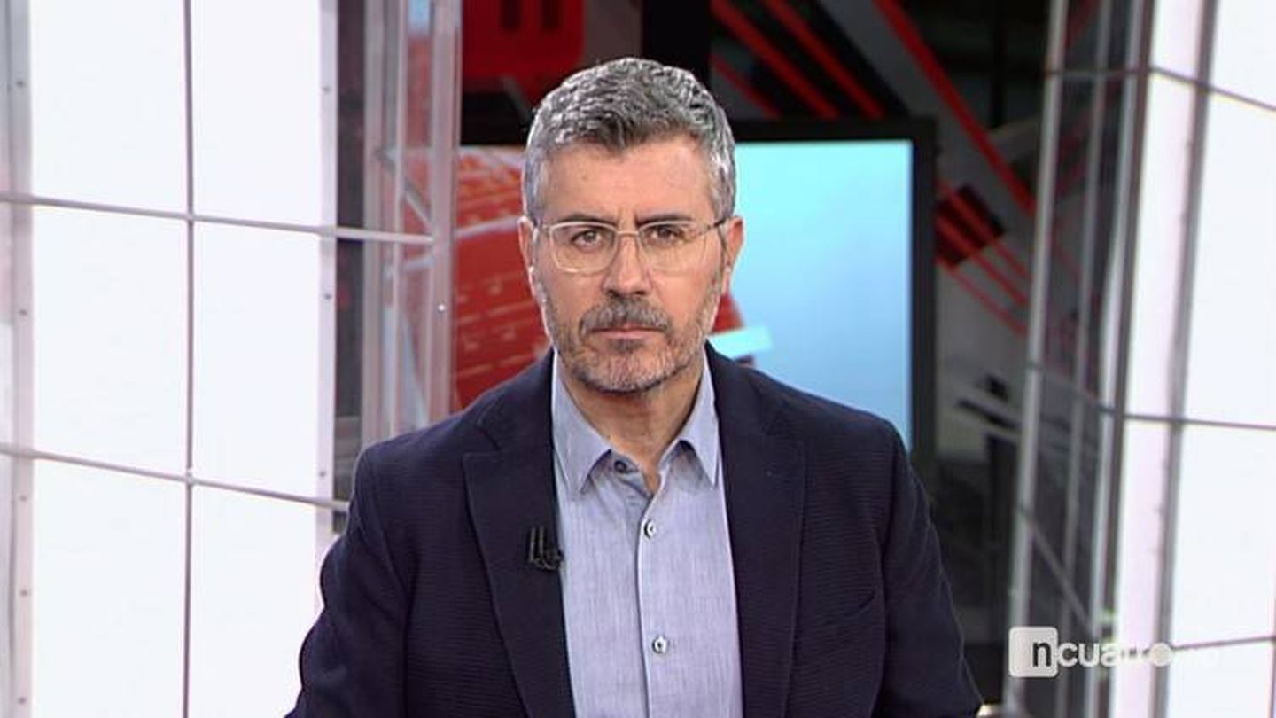 Miguel Ángel Oliver, conductor de 'Noticias Cuatro 2'.