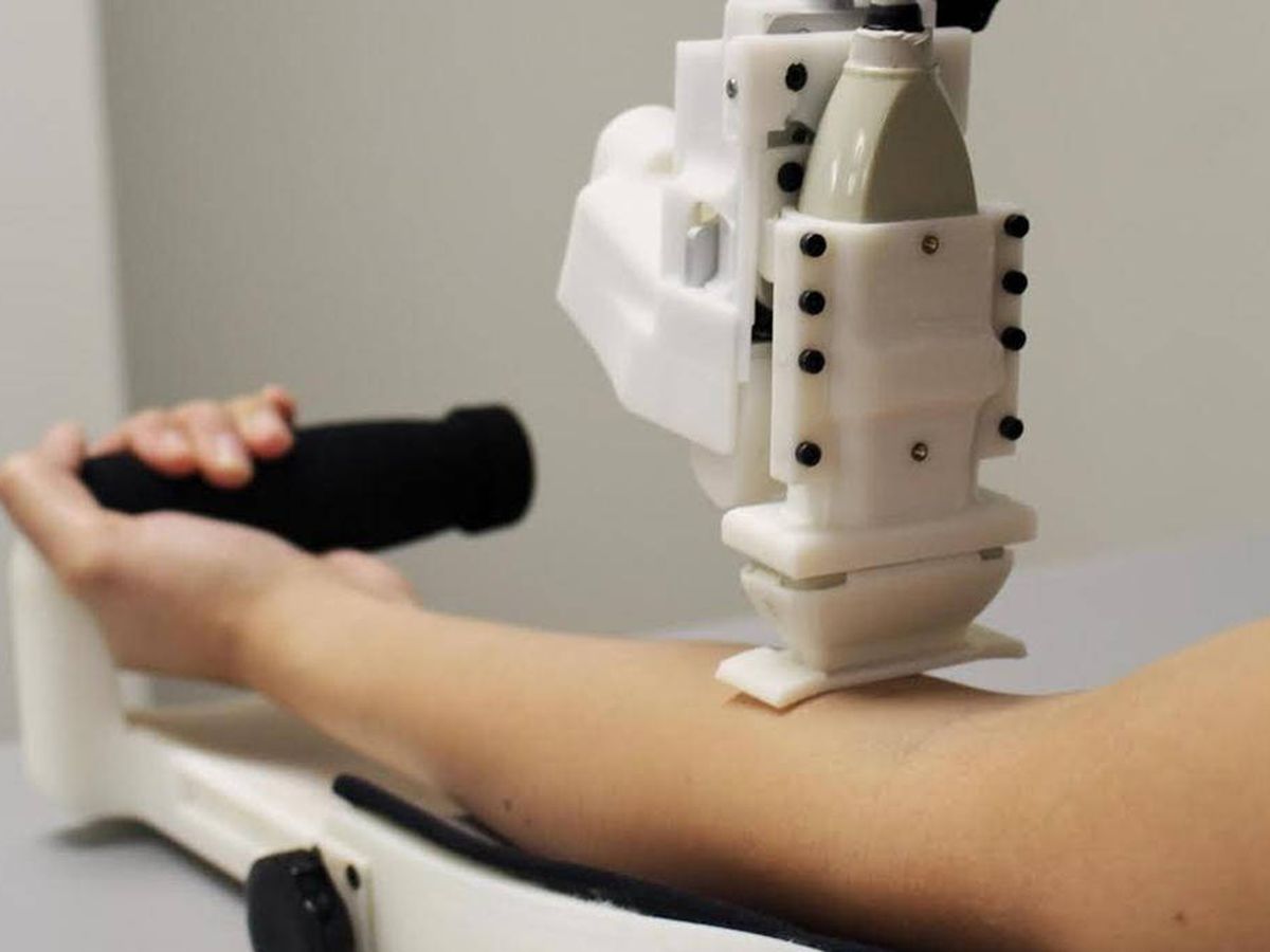 Foto: Este robot te ahorrará pinchazos innecesarios. Foto: Rutgers University