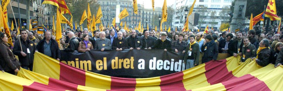 Foto: La macromanifestación de Barcelona provoca reproches mutuos entre los partidos