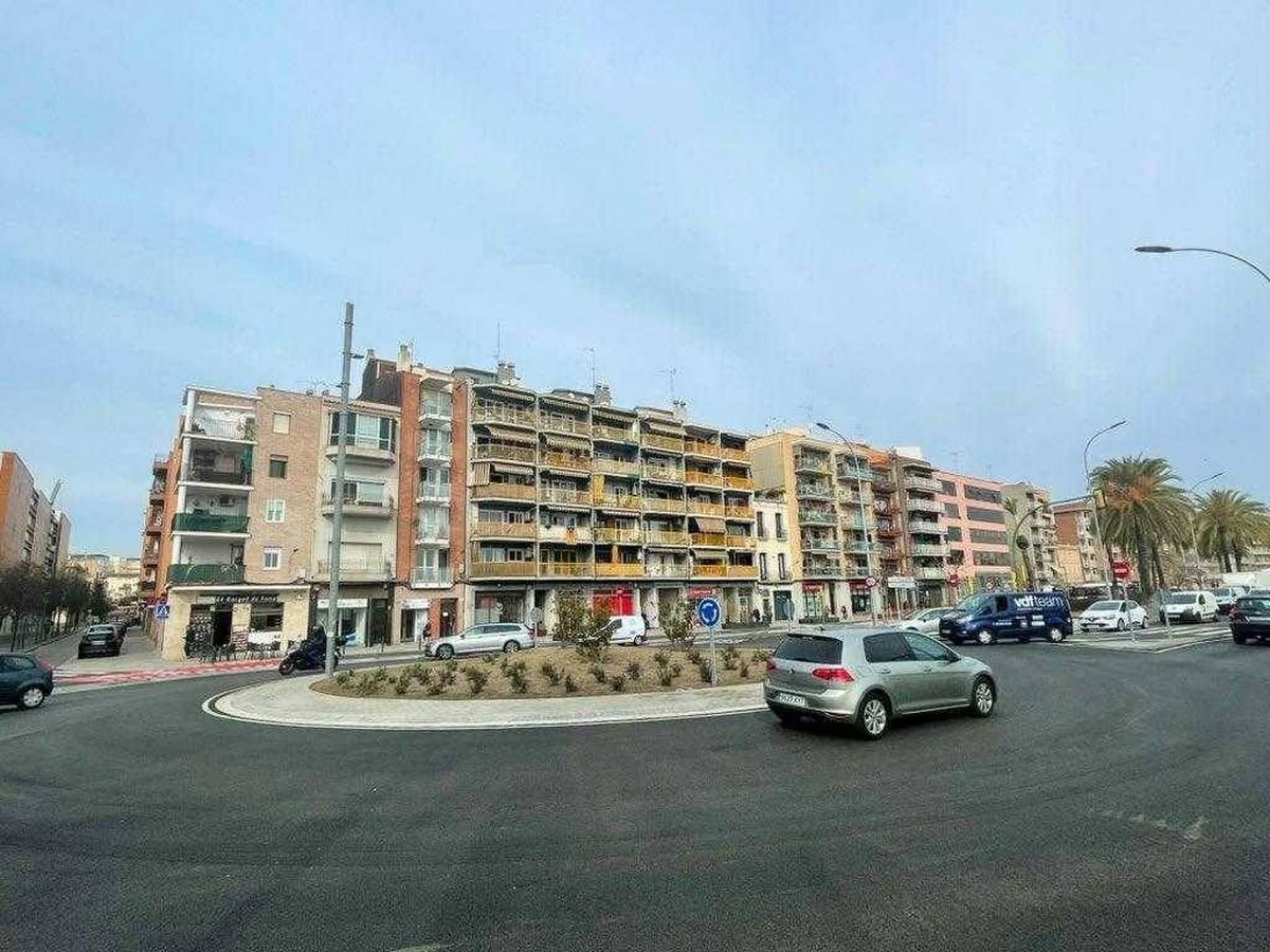 Foto: Vista de la nueva rotonda de Mataró. (Ayuntamiento de Mataró)