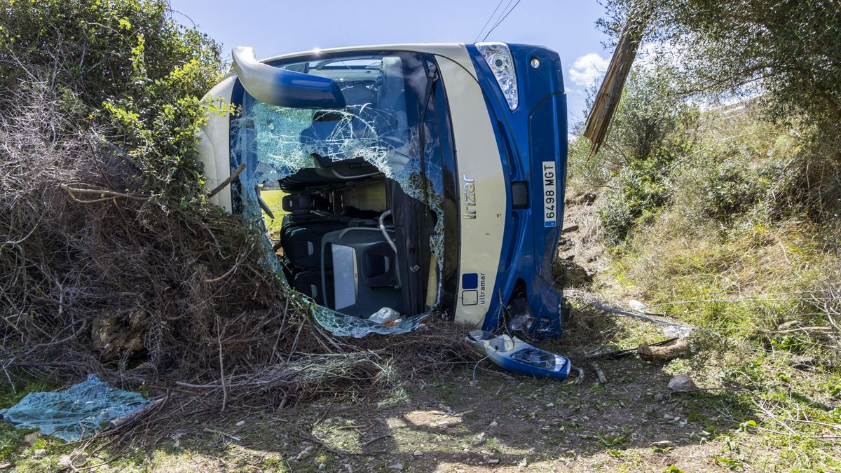 “No es una carretera peligrosa”: 24 heridos en el accidente de un autobús del Imserso en Mallorca
