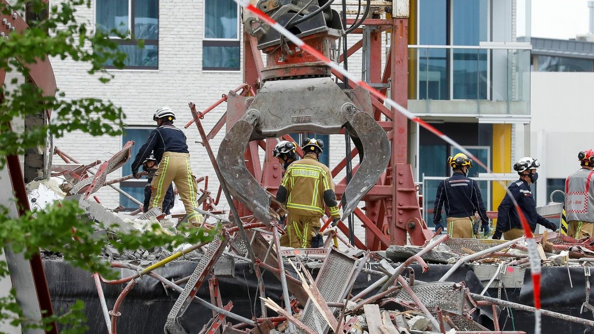 Al menos cinco muertos al colapsar una escuela en obras en la ciudad belga de Amberes