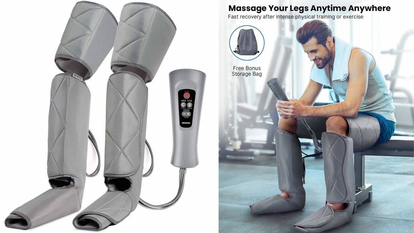 Este futurista masajeador de pies es el regalo ideal para quienes llegan a  casa doloridos