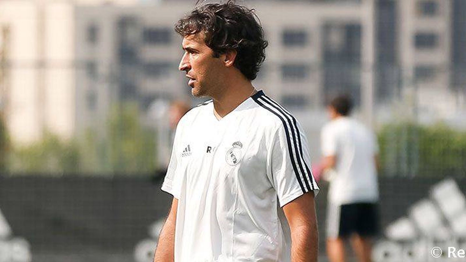 Foto: Raúl entrenando en Vadebebas. (Real Madrid)