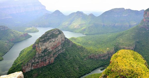 Foto: El espectacular Blyde River Canyon desde la Ventana de Dios. (Fotos: Turismo Sudáfrica)