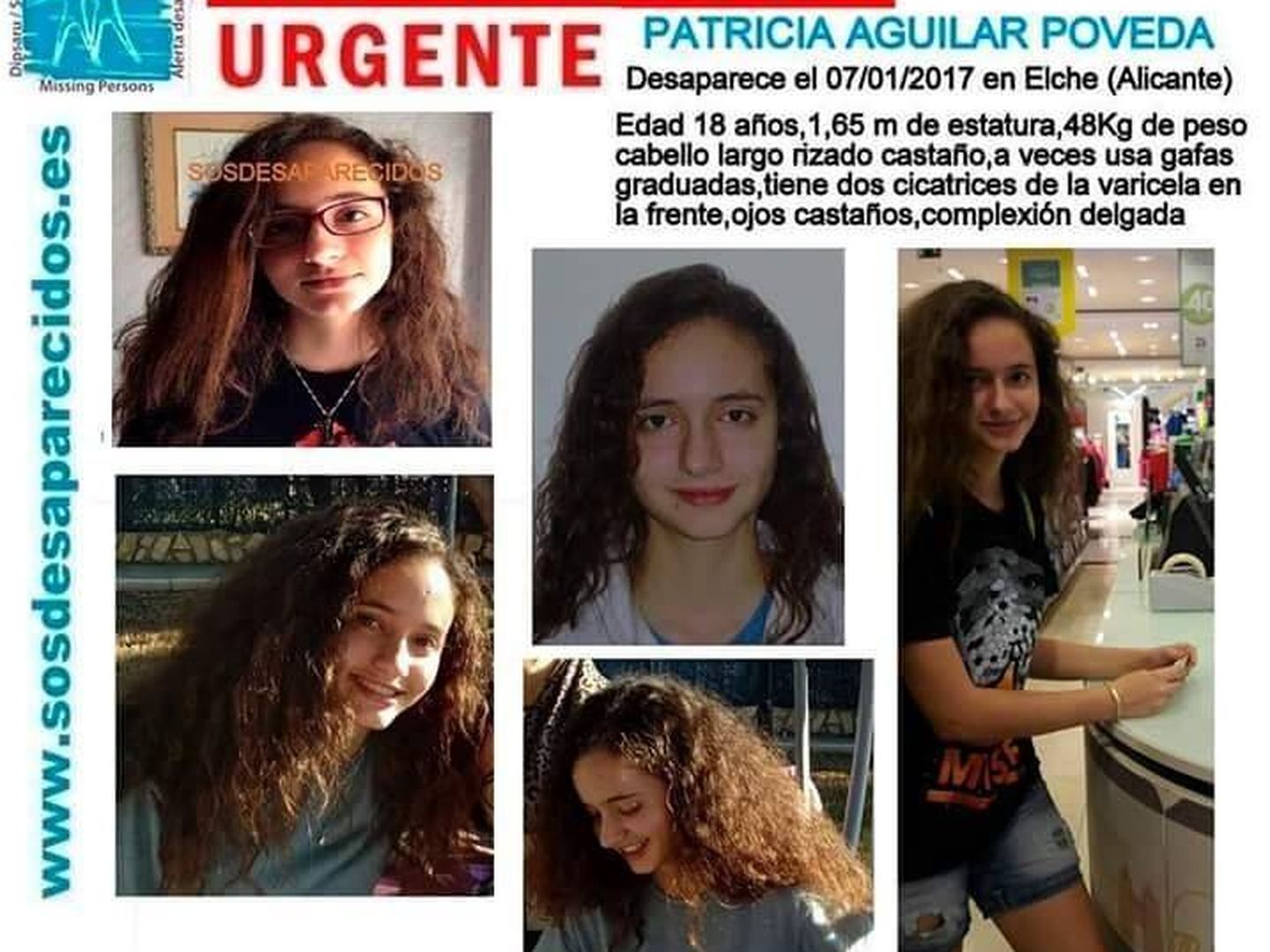 Patricia Aguilar, la joven desaparecida, ha negado su vinculación con la secta Gnosis