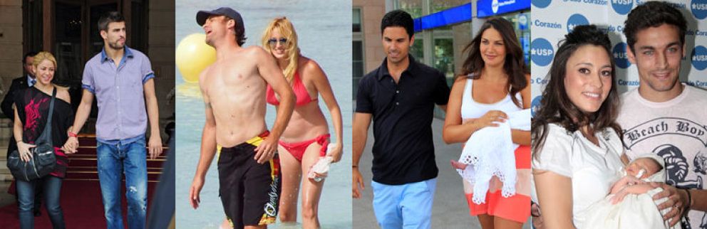 Foto: Shakira y Piqué, los últimos en apuntarse al baby boom de los deportistas españoles
