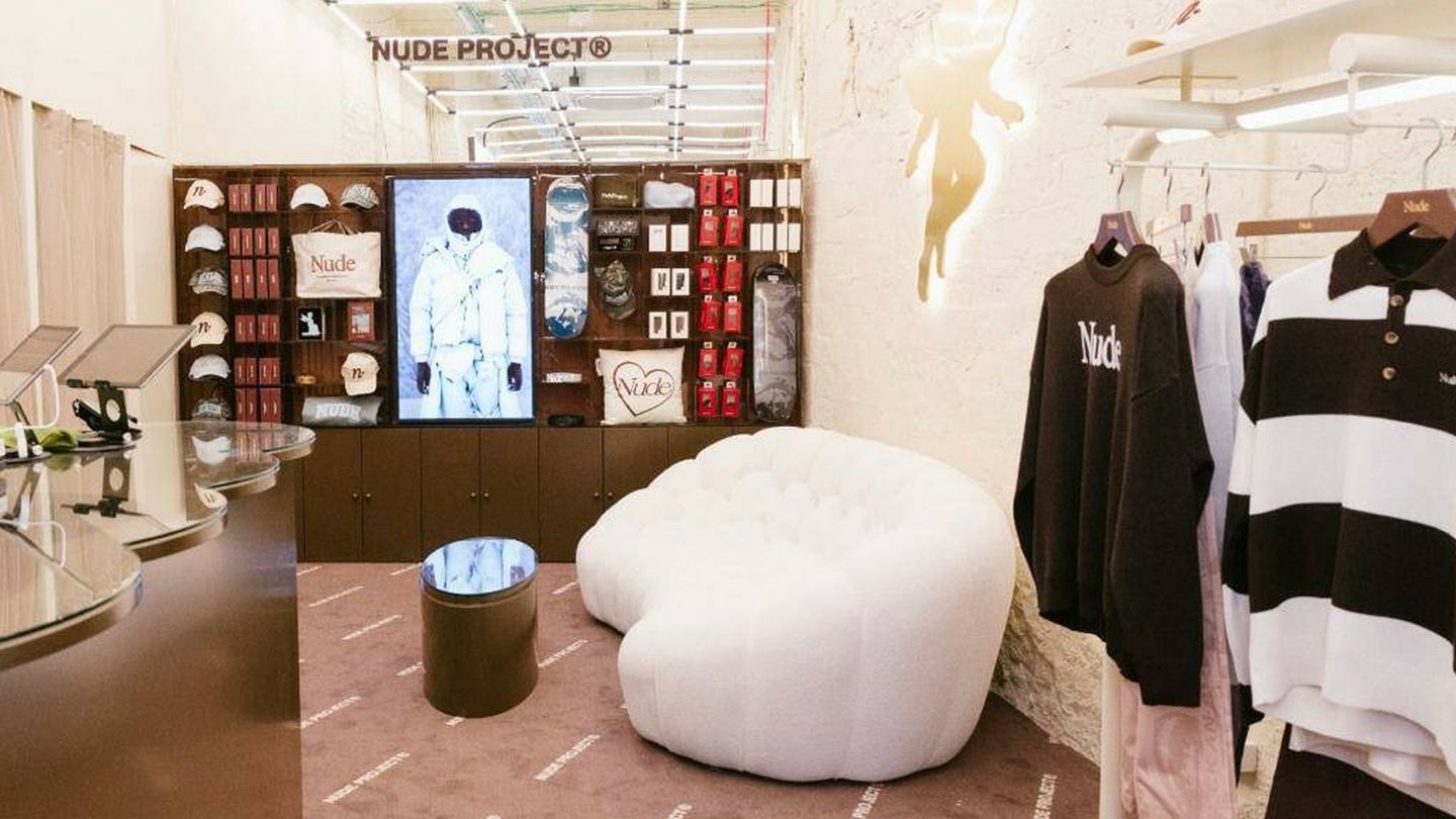 La nueva tienda de Nude Project en Barcelona. (Cedida)