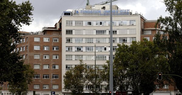 Foto: Vista de la fachada de la Fundación Jiménez Díaz de Madrid. (EFE)