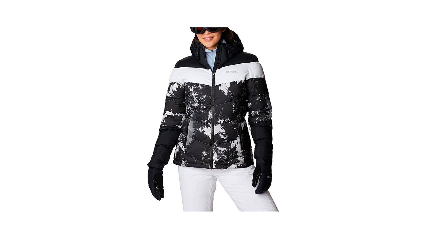 Mono de invierno para mujer, overol de esquí para deportes al aire libre,  traje de nieve, abrigo de piel con capucha, chaquetas y pantalones de esquí