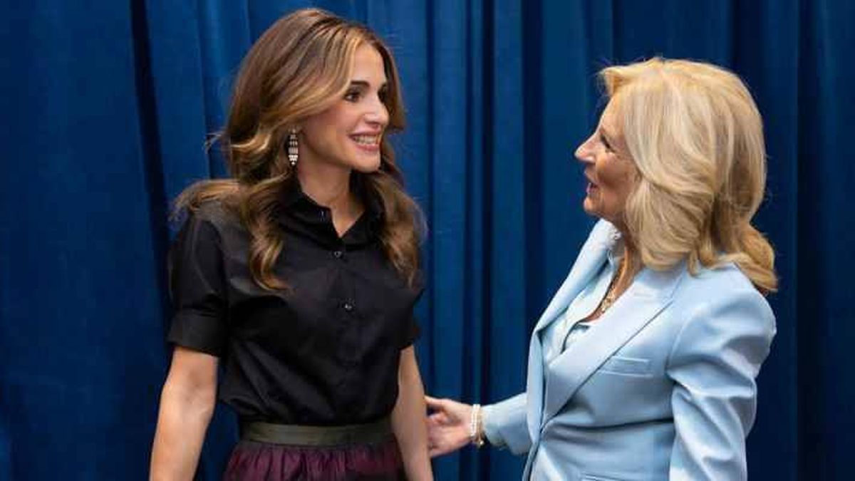 Cumbre de royals en NY: Rania de Jordania y Matilde de Bélgica, junto a Jill Biden por una buena causa