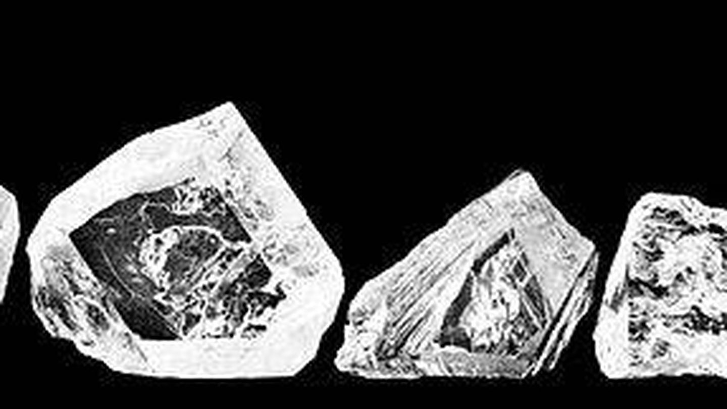 Los nueve trozos en los que se dividió el diamante Cullinan. (CC/Wikimedia Commons)