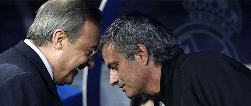 Foto: Mourinho deja caer a Florentino Pérez que su adiós al Real Madrid llegará al final de temporada
