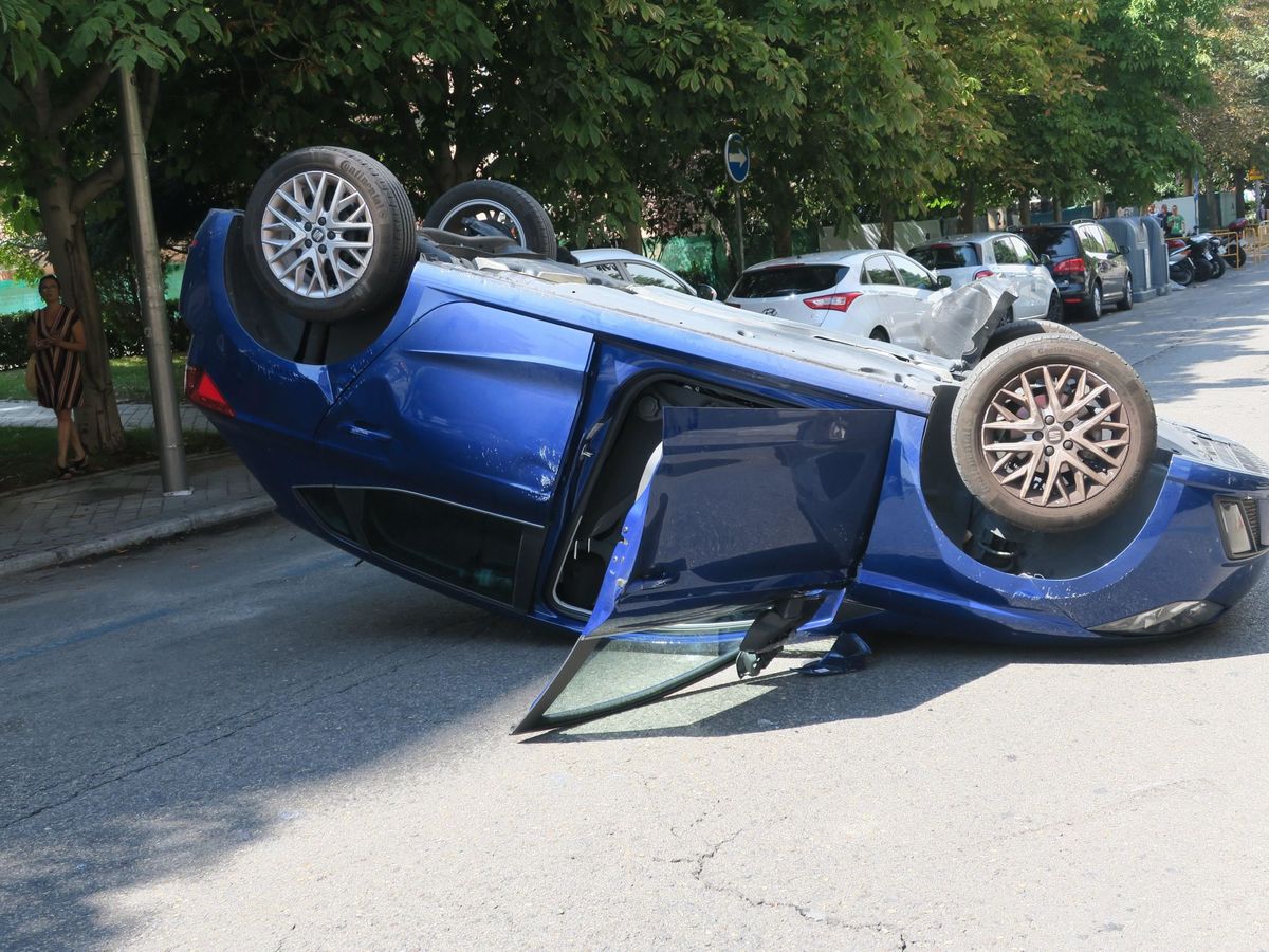 Foto: Accidente de coche. (Efe)