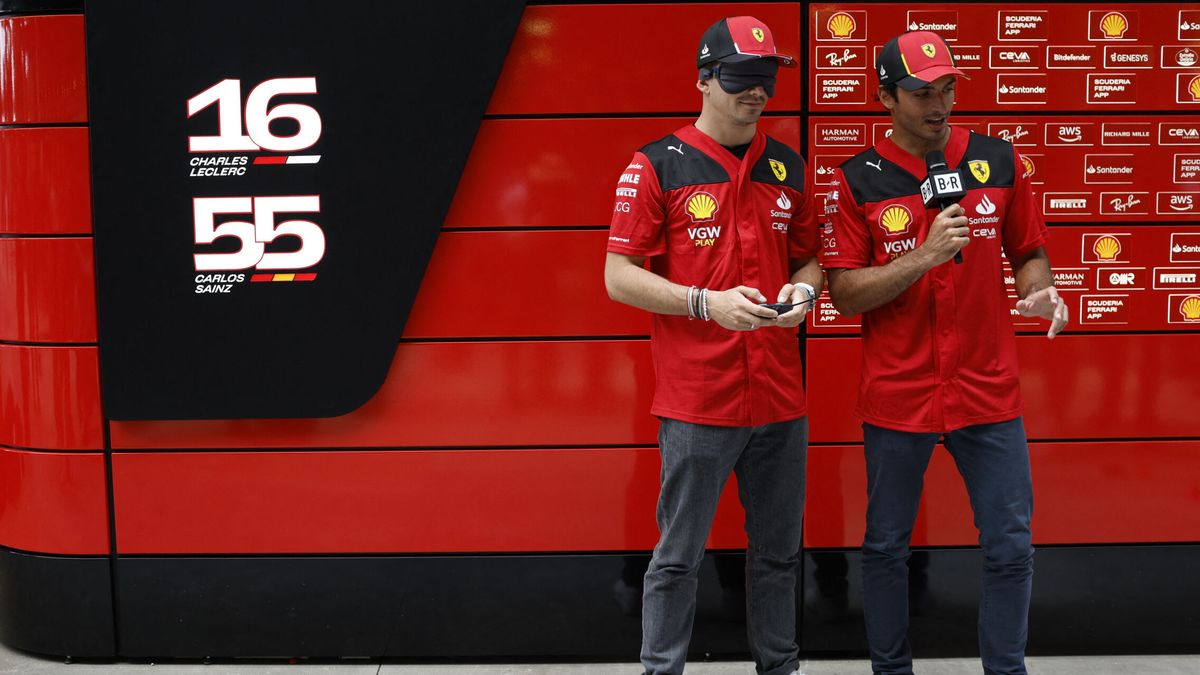 Las diferencias que separan a Carlos Sainz de Charles Leclerc en Ferrari