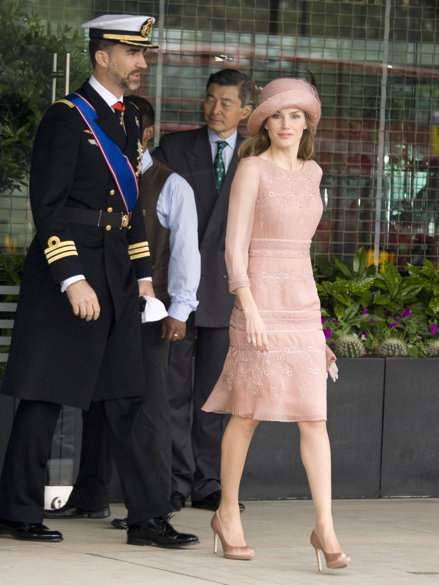 Felipe y Letizia, en la boda del príncipe Guillermo y Kate Middleton. (Gtres)