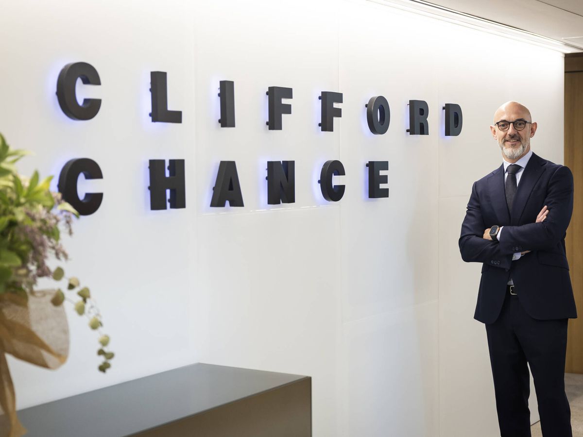 Foto: Eduardo García, nuevo socio director de Clifford Chance en España. (Cedida)
