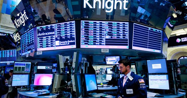 Foto: 45 minutos le bastaron a Knight Capital para perder 440 millones por un error informático. Foto: Jin Lee/Bloomberg.
