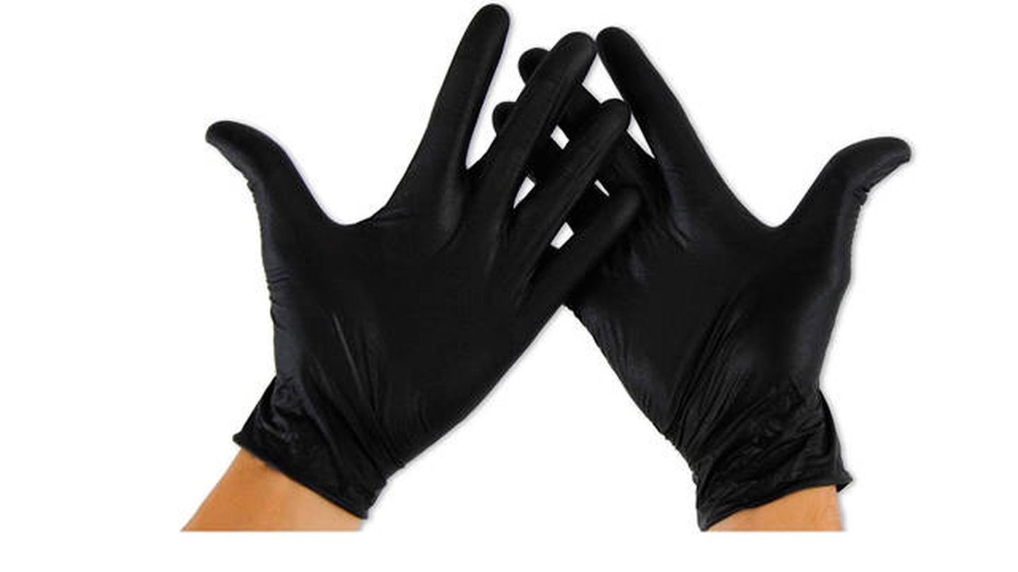 100 guantes de nitrilo desechables KMINA
