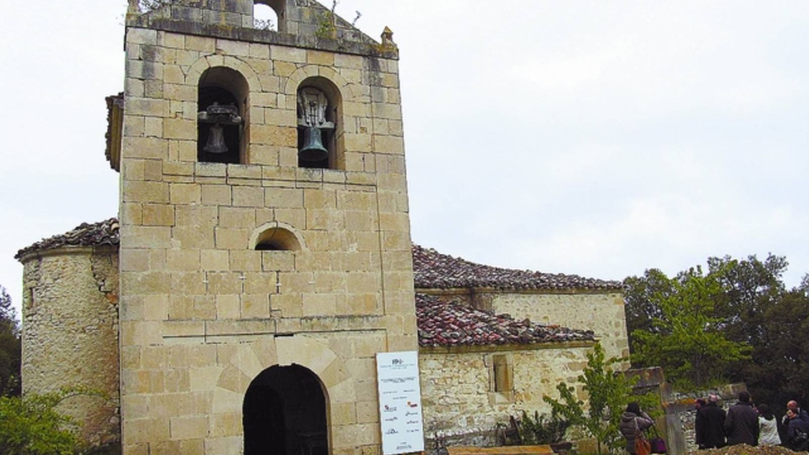 Foto: Iglesia de Santa María de Torrentero, en Burgos.